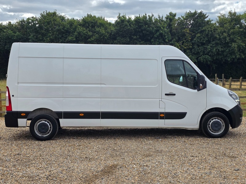 Vauxhall Movano L3h2 F3500 White #4