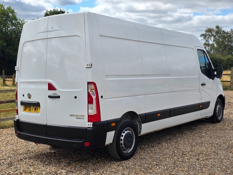 Vauxhall Movano L3h2 F3500 White #6