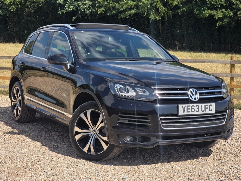 Volkswagen Touareg V6 R-line Tdi Bluemotion Black #5