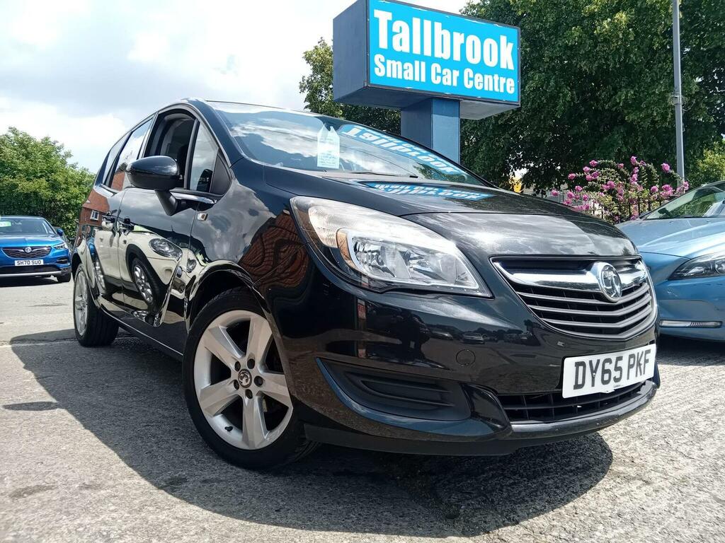 Vauxhall Meriva Mpv 1.4I Turbo Exclusiv Euro 6 201565 DY65PKF Black