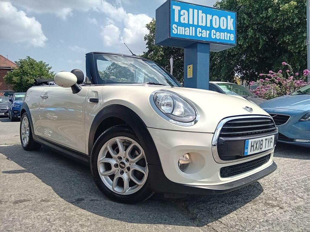 Mini Convertible Convertible 1.5 Cooper Euro 6 Ss 2018 White