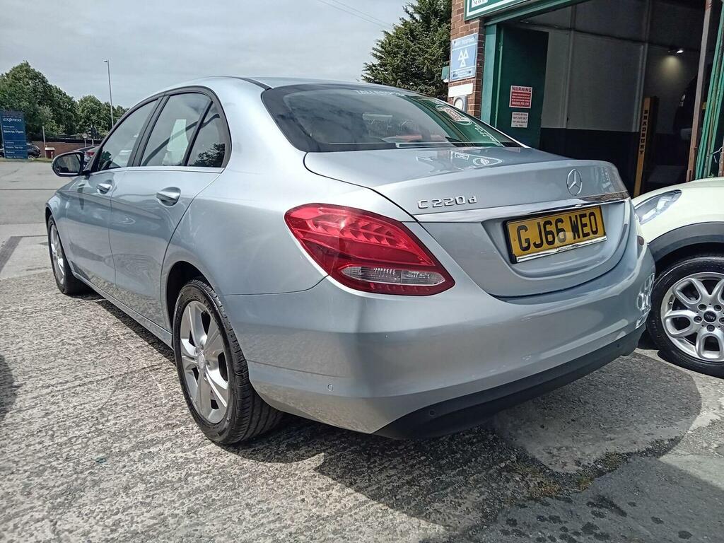 Mercedes-Benz C Class Saloon 2.1 C220d Se Executive Edition Euro 6 Ss GJ66WEO Silver #4