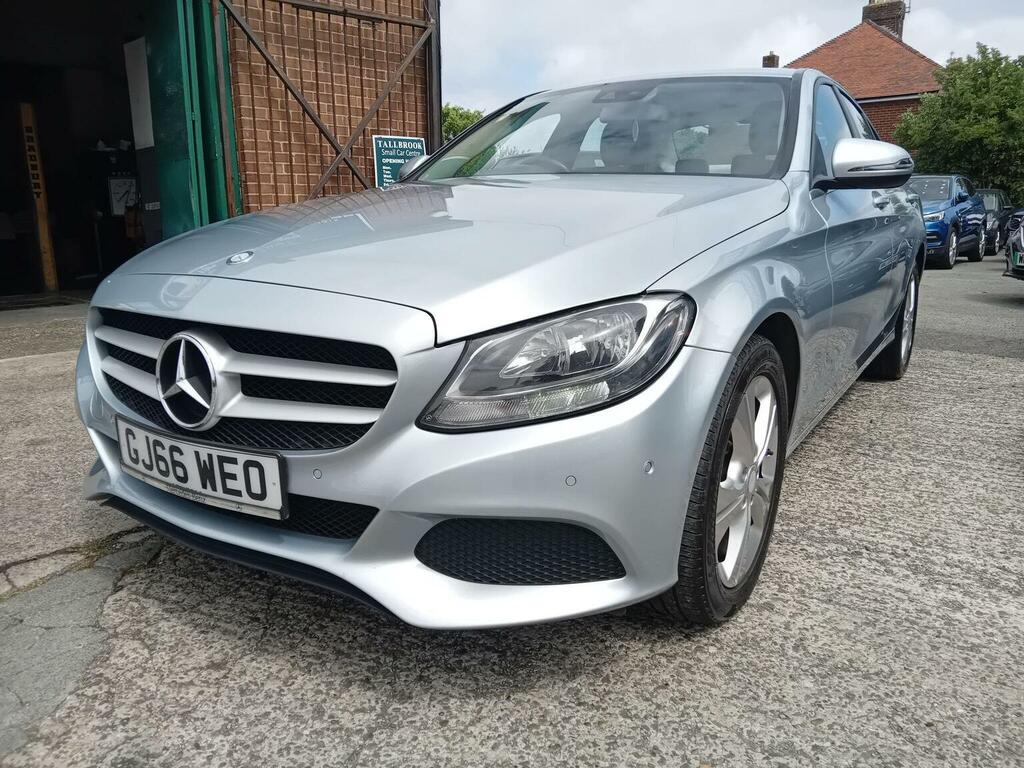 Mercedes-Benz C Class Saloon 2.1 C220d Se Executive Edition Euro 6 Ss GJ66WEO Silver #3