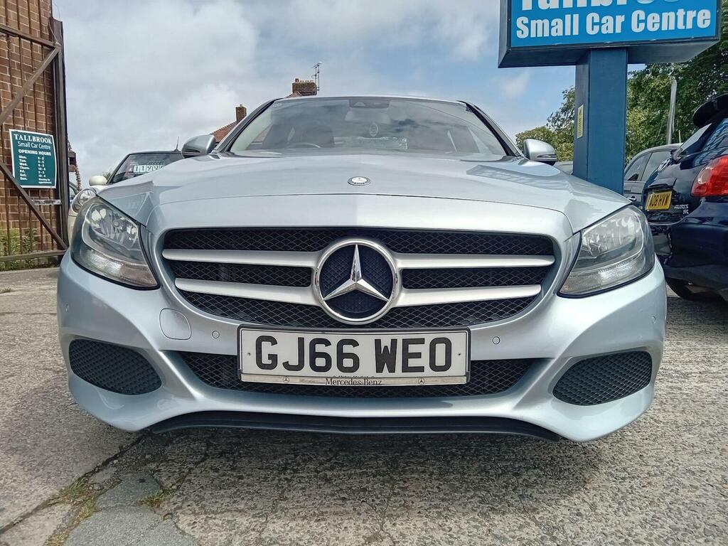 Mercedes-Benz C Class Saloon 2.1 C220d Se Executive Edition Euro 6 Ss GJ66WEO Silver #2