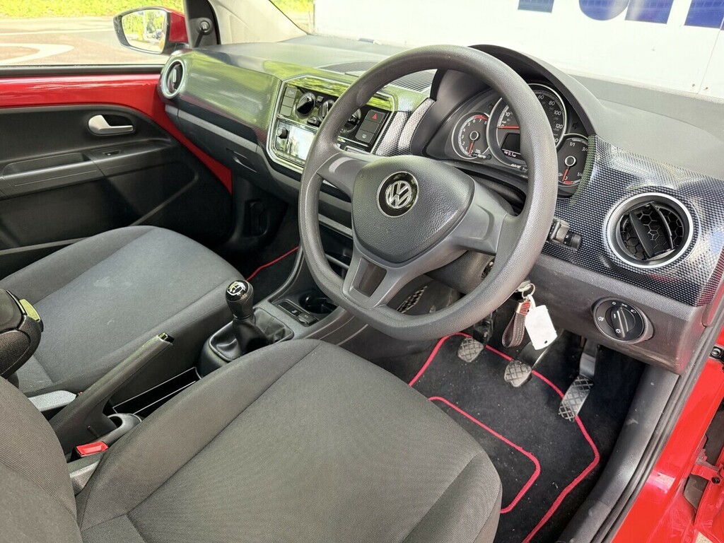 Volkswagen Up 1.0 75Ps High Up Rear Parking Sensors Red #19