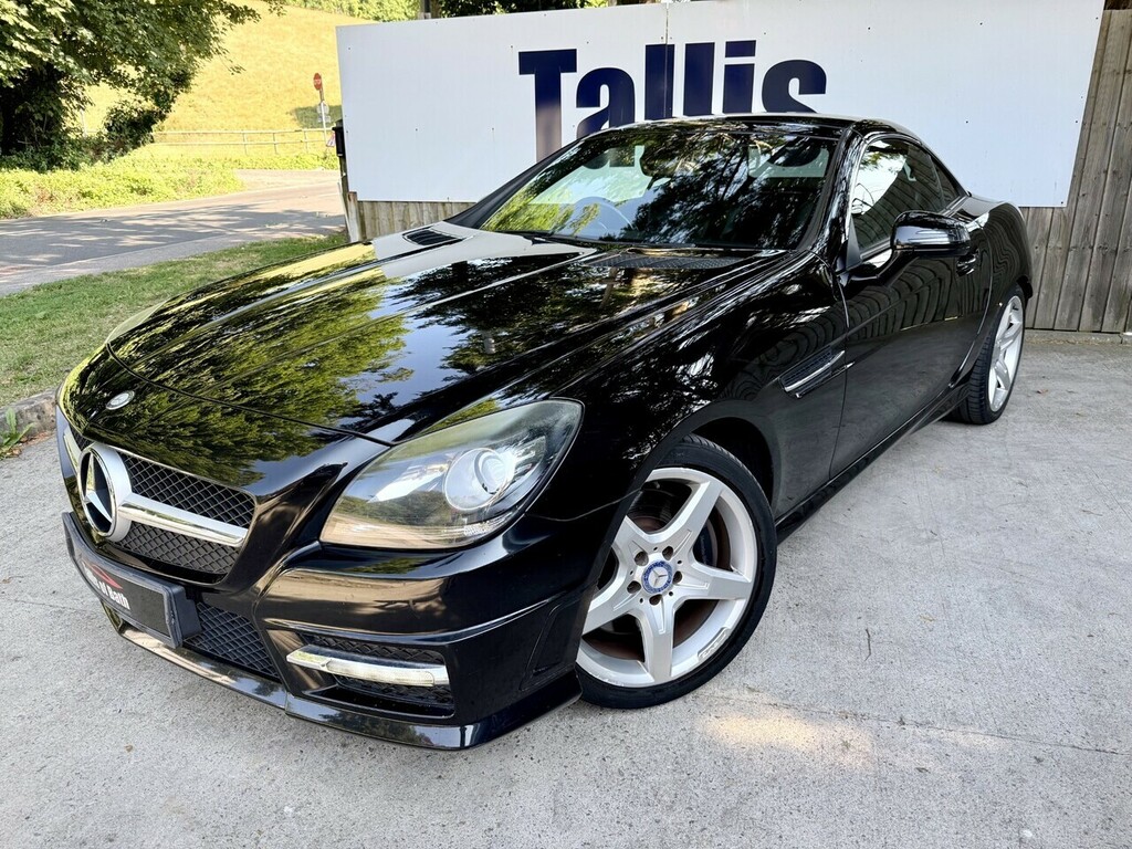 Mercedes-Benz SLK Slk 250 Amg Sport Cdi Blueefficiency Black #19