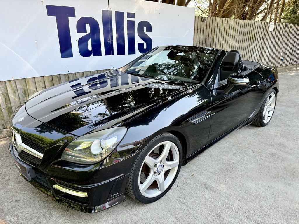 Mercedes-Benz SLK Slk 250 Amg Sport Cdi Blueefficiency Black #14