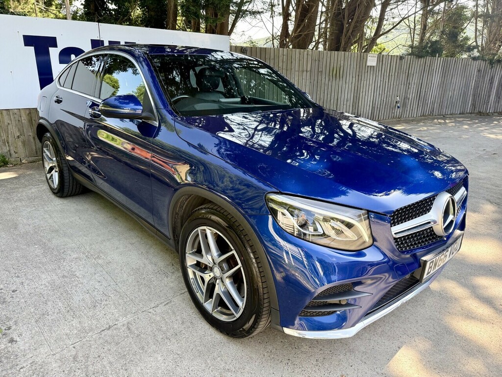 Mercedes-Benz GLC Class Blue #20