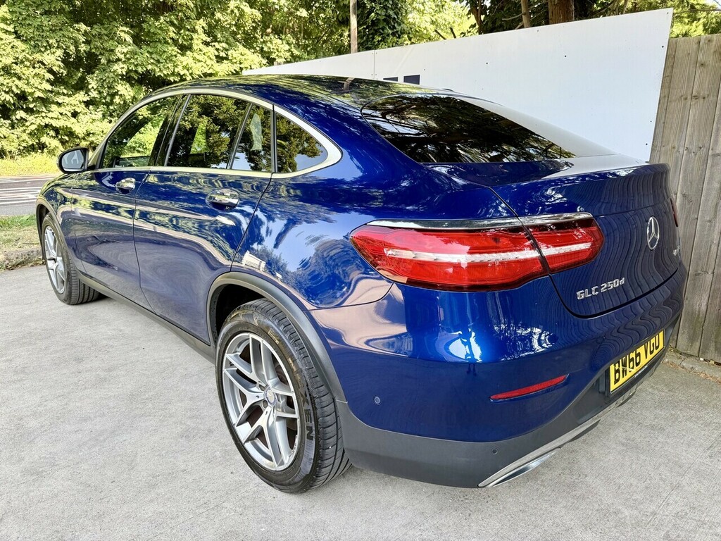 Mercedes-Benz GLC Class Blue #15
