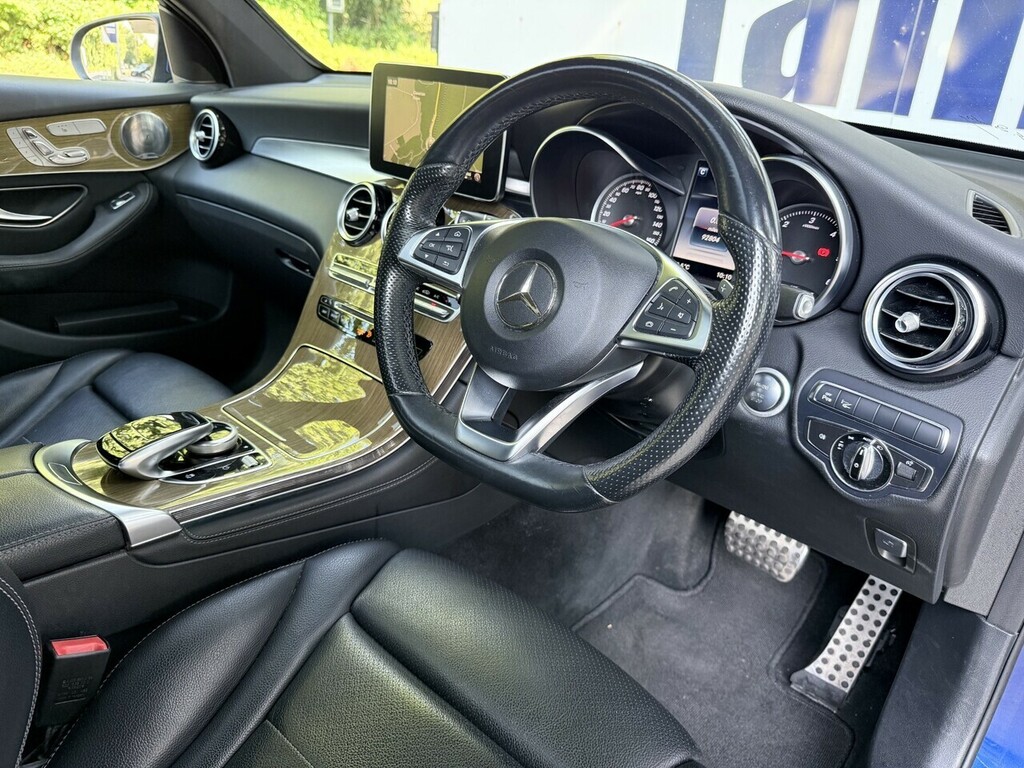Mercedes-Benz GLC Class Blue #21