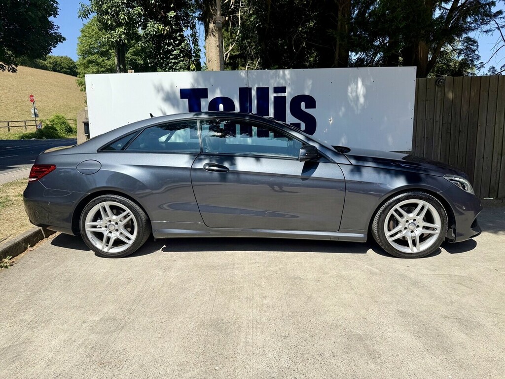 Mercedes-Benz E Class Coupe Grey #4