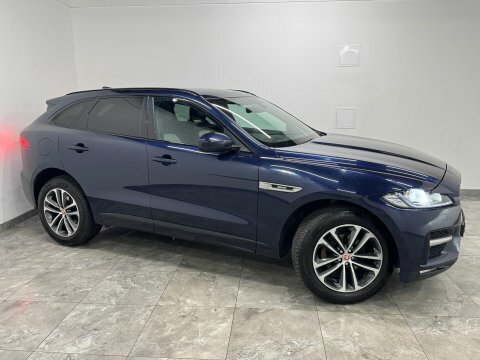 Jaguar F-Pace 2.0 D180 R-sport YC68LPA Blue #2