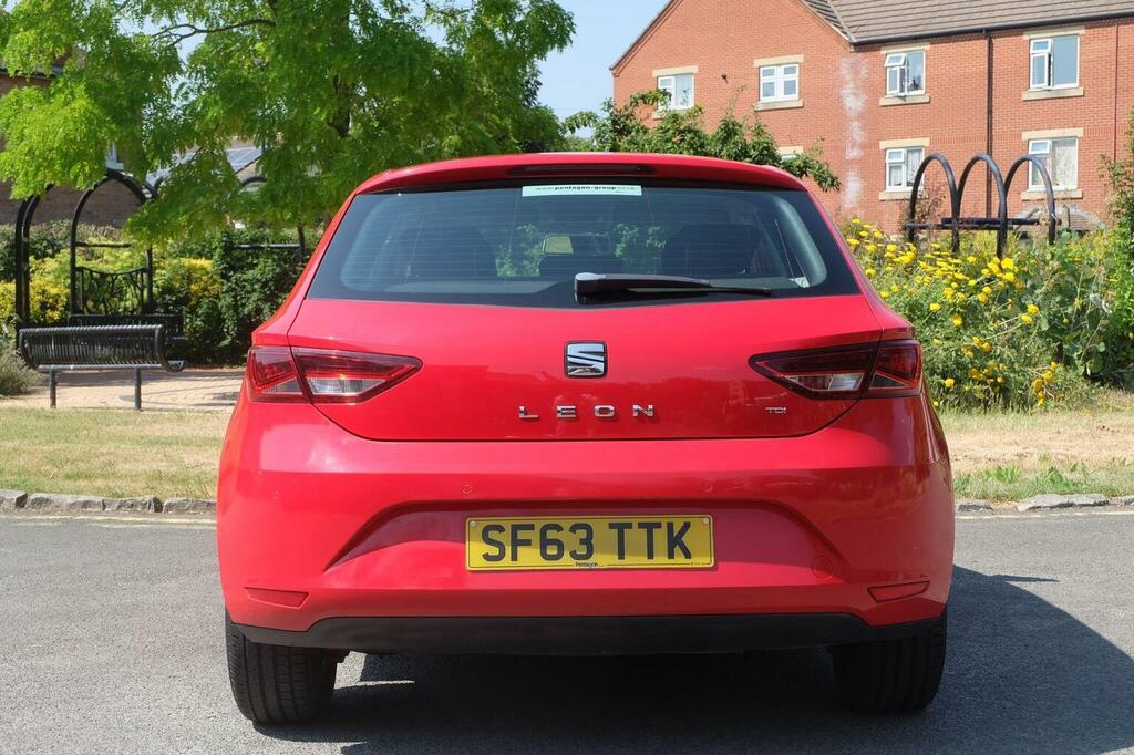 Seat Leon 1.6 Tdi Cr Se Euro 5 Ss Red #5