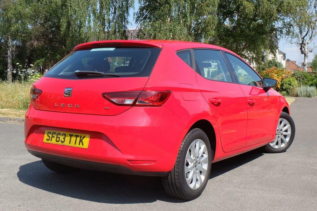 Seat Leon 1.6 Tdi Cr Se Euro 5 Ss Red #6