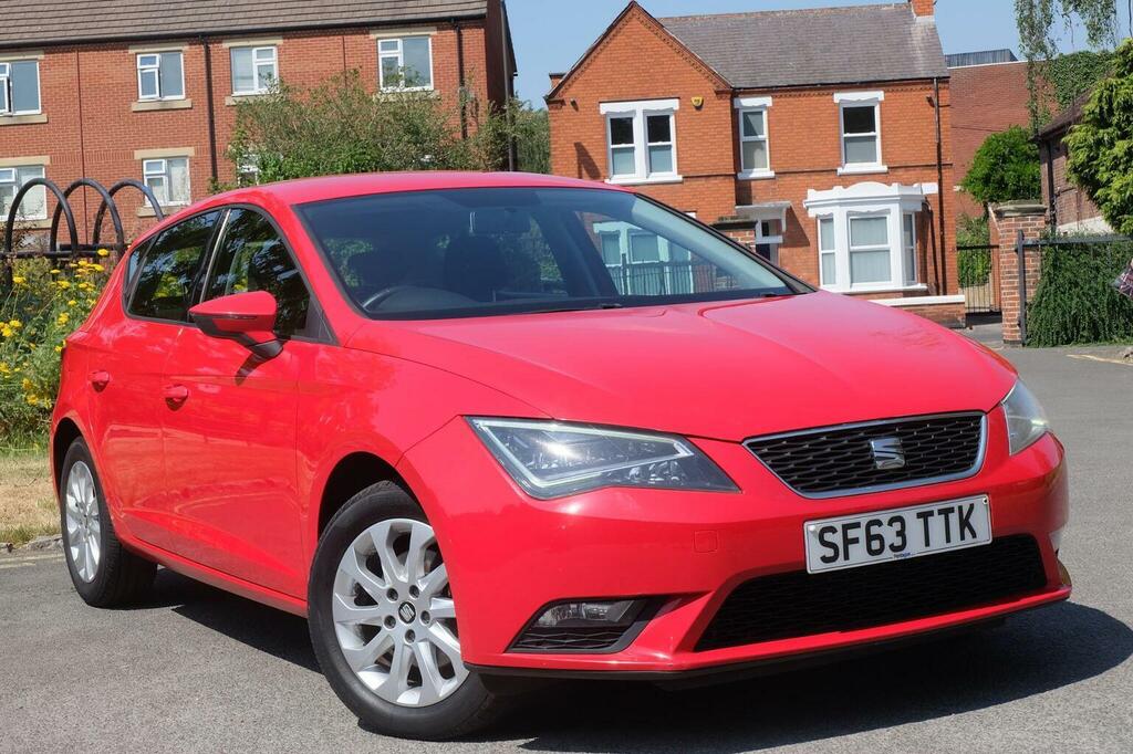 Seat Leon 1.6 Tdi Cr Se Euro 5 Ss Red #3