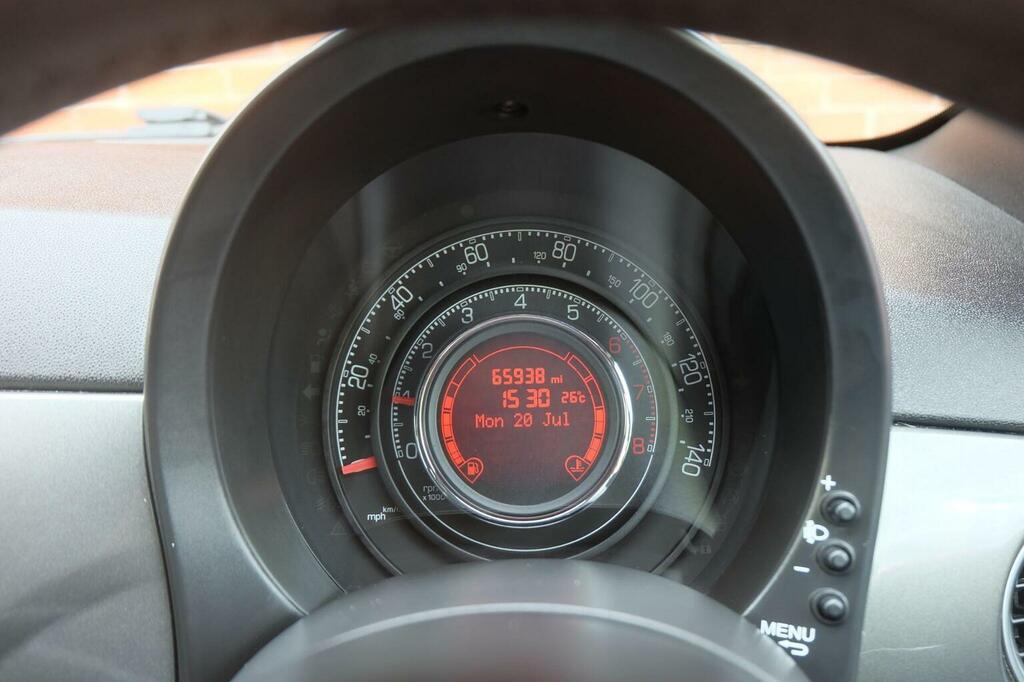 Fiat 500 Lounge Dualogic White #11