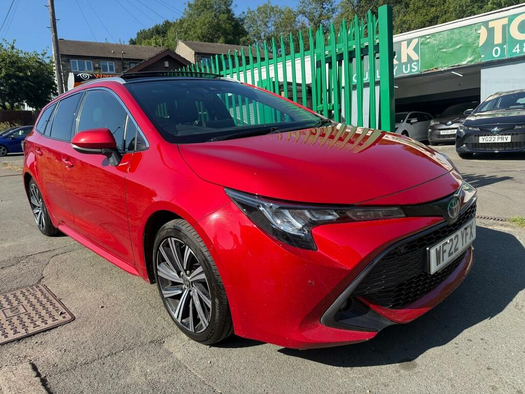 Toyota Corolla 2.0 Vvt-i Hybrid Design Cvt WF22YFX Red #5