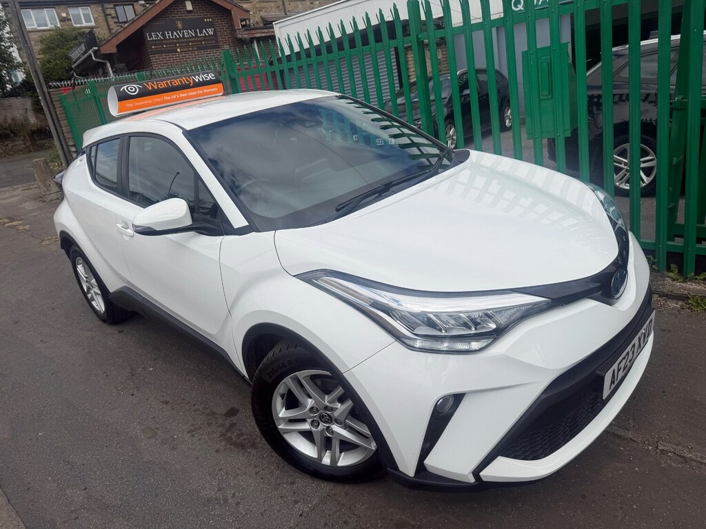Toyota C-Hr 1.8 Hybrid Icon Cvt White #6