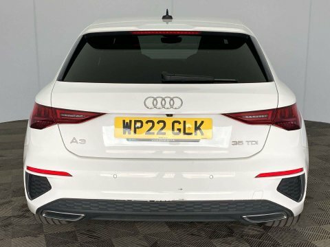 Audi A3 2.0 A3 Sportback WP22GLK White #6