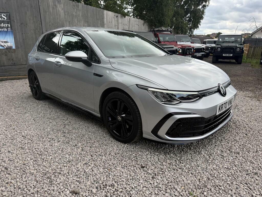 Volkswagen Golf 2.0 Tdi R-line Dsg Euro 6 S S Silver