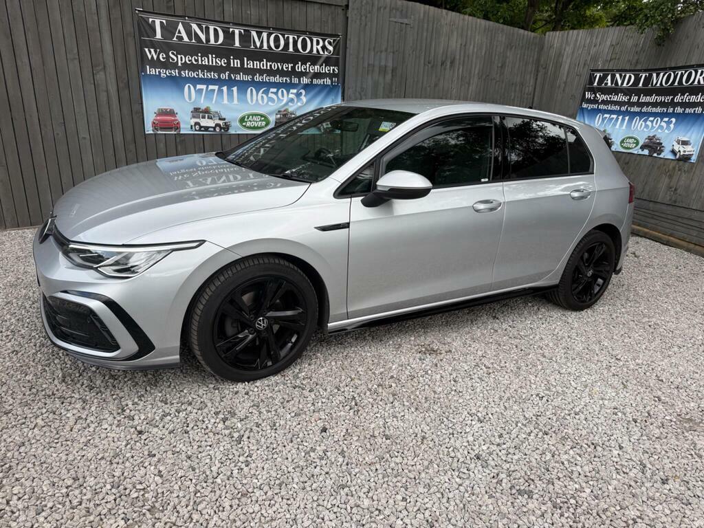 Volkswagen Golf 2.0 Tdi R-line Dsg Euro 6 S S KR70VNU Silver #2