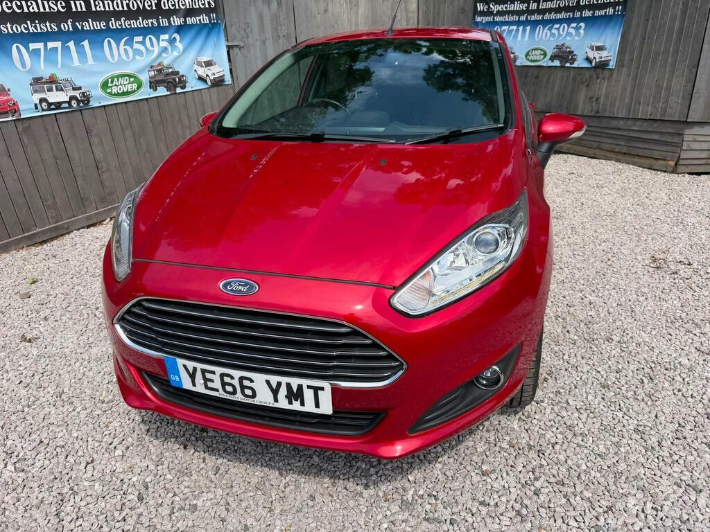Ford Fiesta 1.0T Ecoboost Titanium Powershift Euro 6 YE66YMT Red #2