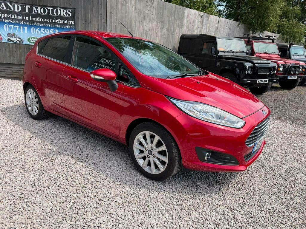 Ford Fiesta 1.0T Ecoboost Titanium Powershift Euro 6 YE66YMT Red #5
