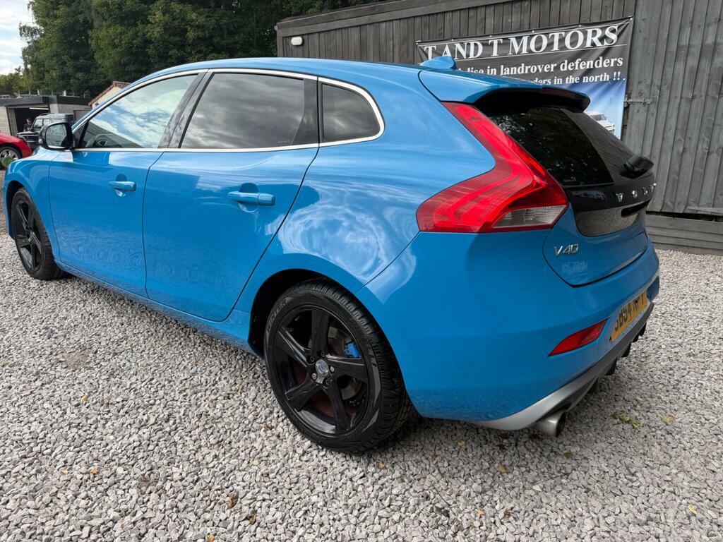 Volvo V40 1.6 D2 R-design Lux Euro 5 S S Blue #4