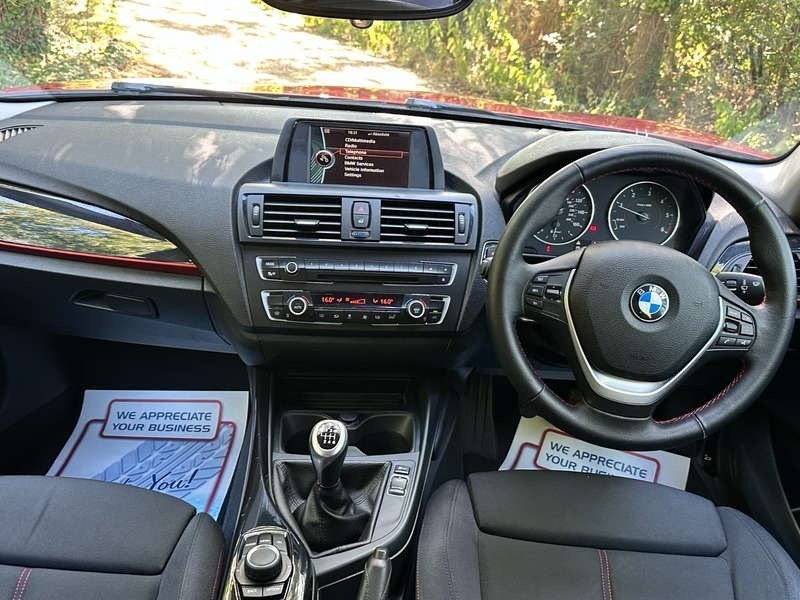 BMW 1 Series 2.0 116D Sport Euro 5 Ss Blue #7