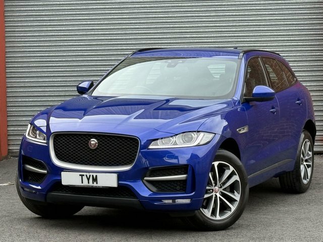 Jaguar F-Pace 2.0 D180 R-sport Suv Awd Euro 6 S Blue #2