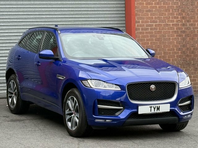 Jaguar F-Pace 2.0 D180 R-sport Suv Awd Euro 6 S Blue #3
