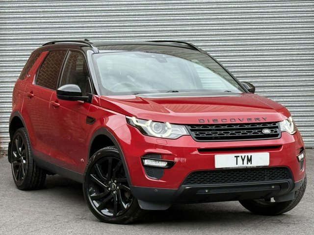 Land Rover Discovery Sport 2.0 Td4 Hse Black Suv 4Wd Euro 6 Red