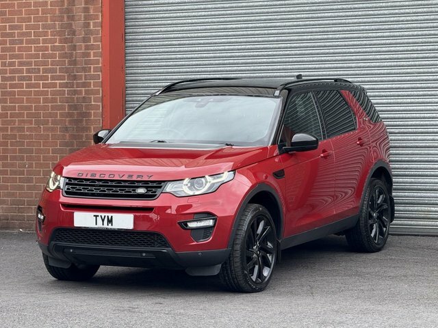 Land Rover Discovery Sport 2.0 Td4 Hse Black Suv 4Wd Euro 6 Red #4