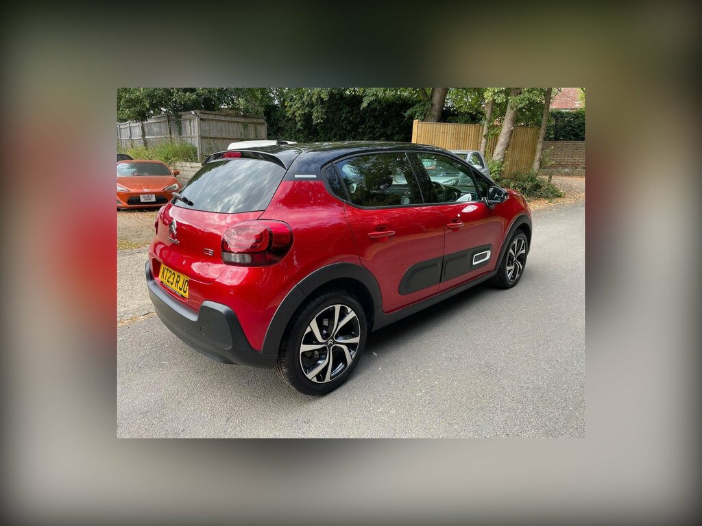 Citroen C3 1.2 Puretech Shine Plus Hatchback Manua KT23RJO Red #2