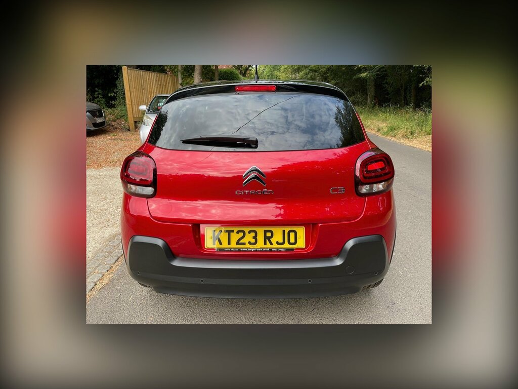 Citroen C3 1.2 Puretech Shine Plus Hatchback Manua KT23RJO Red #6