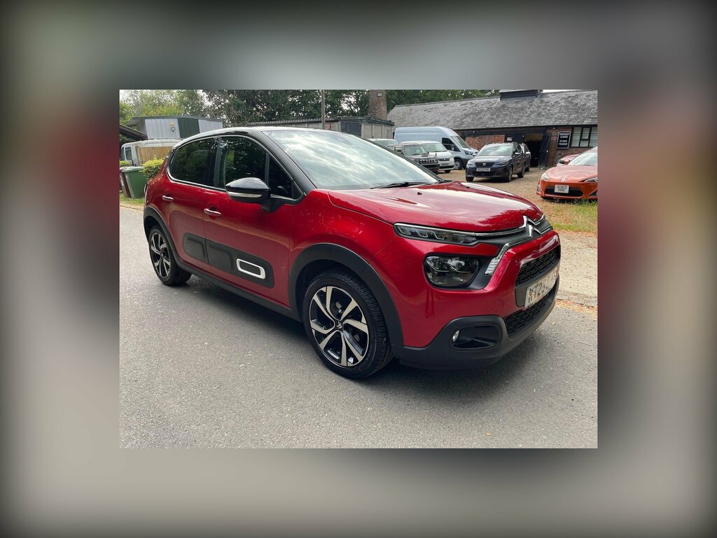 Citroen C3 1.2 Puretech Shine Plus Hatchback Manua Red