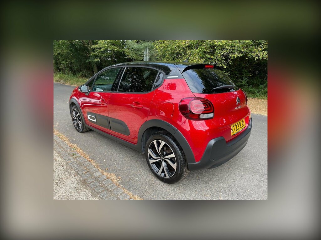 Citroen C3 1.2 Puretech Shine Plus Hatchback Manua KT23RJO Red #3