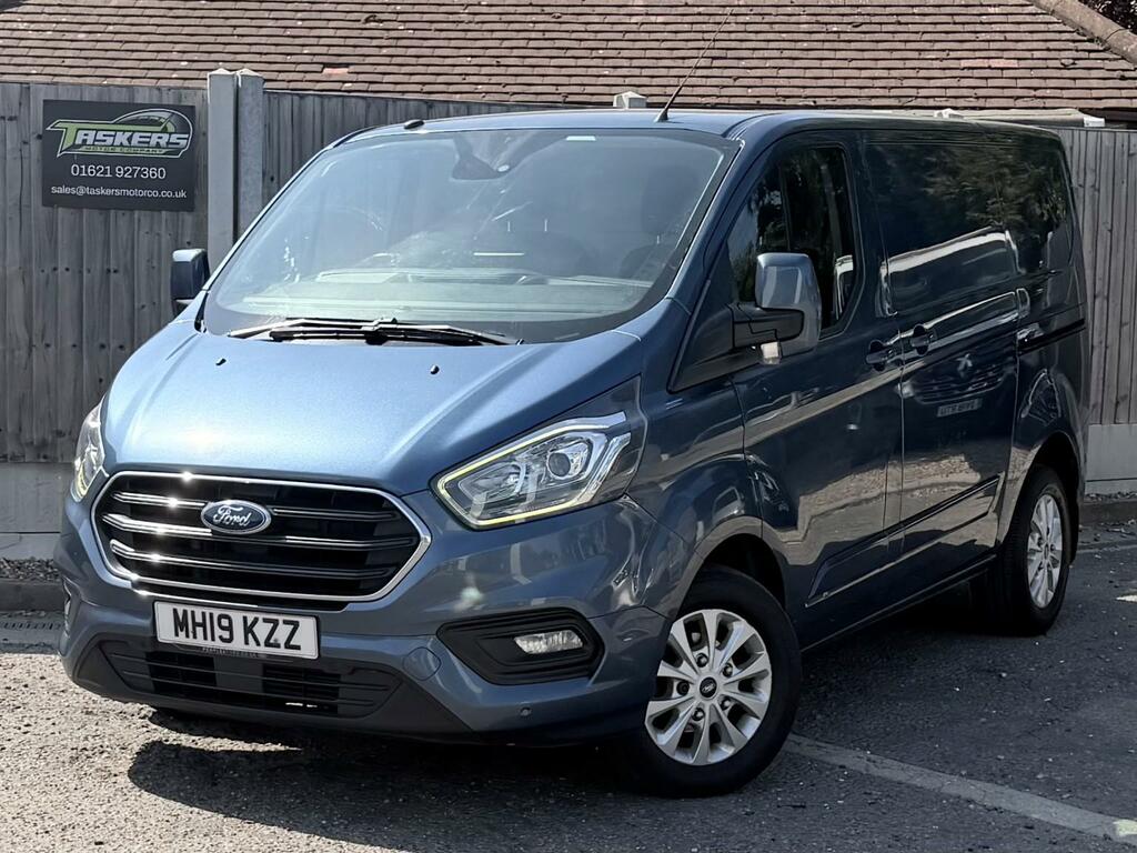 Ford Transit Custom Panel Van 2.0 280 Ecoblue Limited 201919 MH19KZZ Blue #3