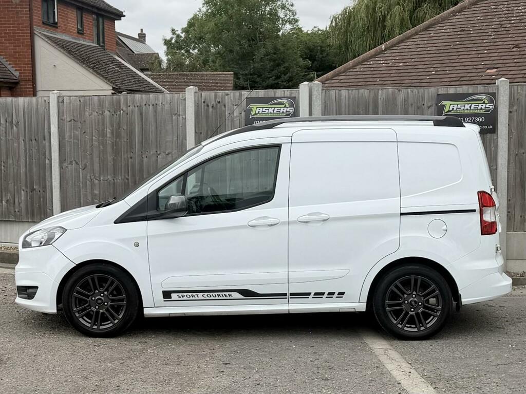 Ford Transit Courier 1.5 Tdci Sport White #4