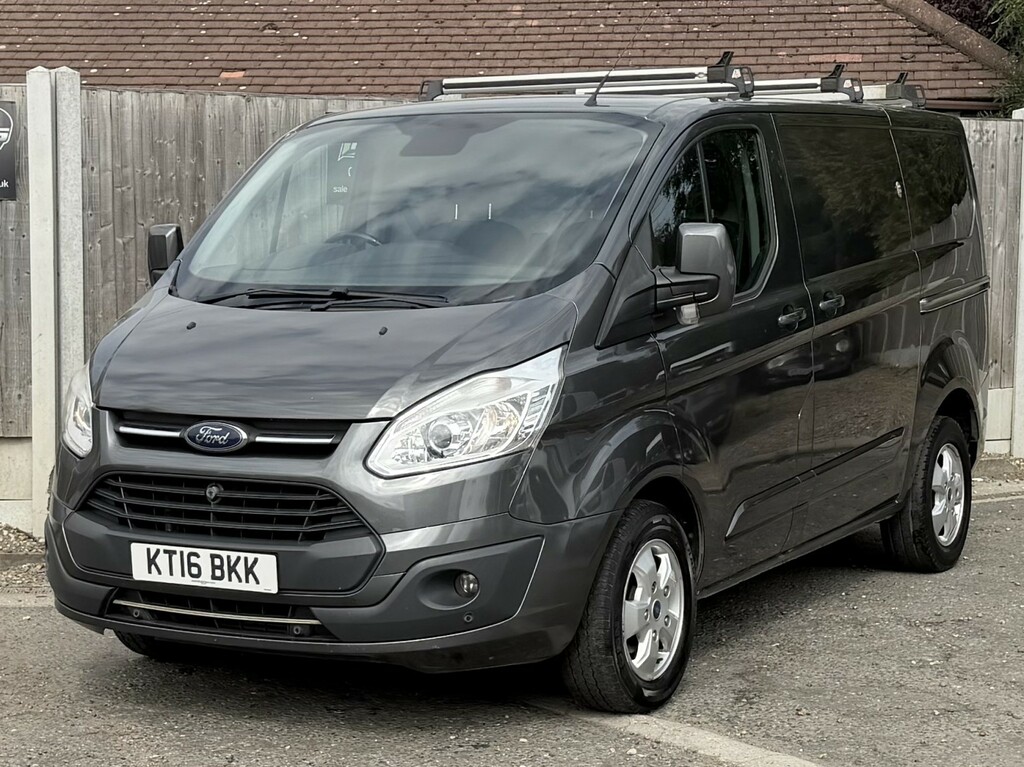 Ford Transit Custom 2.0 Tdci 130Ps G-sport Limited Panel Van Swb L1 H1 Silver #33