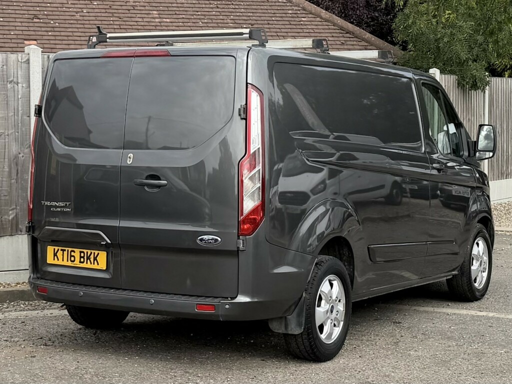 Ford Transit Custom 2.0 Tdci 130Ps G-sport Limited Panel Van Swb L1 H1 Silver #8