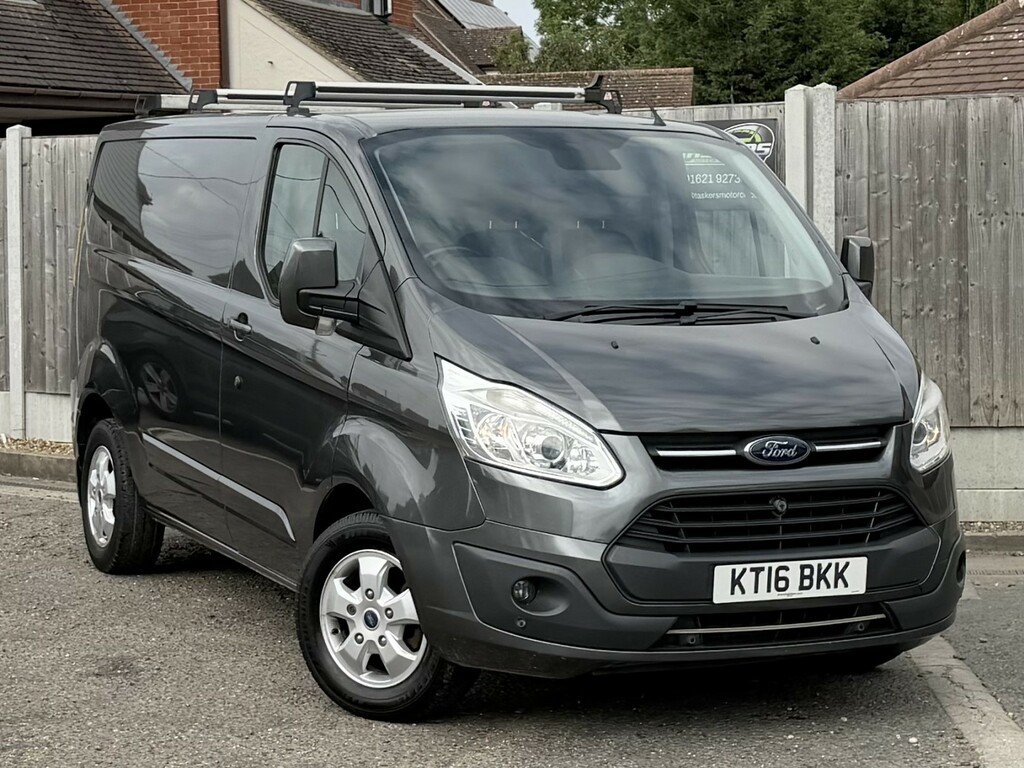 Ford Transit Custom 2.0 Tdci 130Ps G-sport Limited Panel Van Swb L1 H1 Silver #1