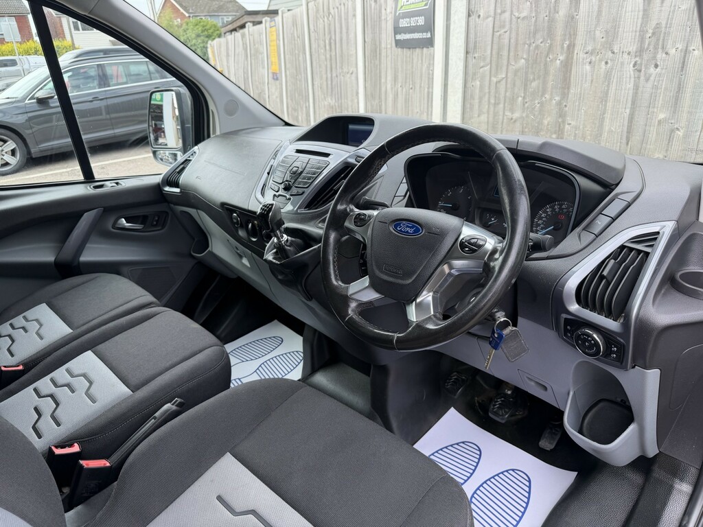 Ford Transit Custom 2.0 Tdci 130Ps G-sport Limited Panel Van Swb L1 H1 Silver #11