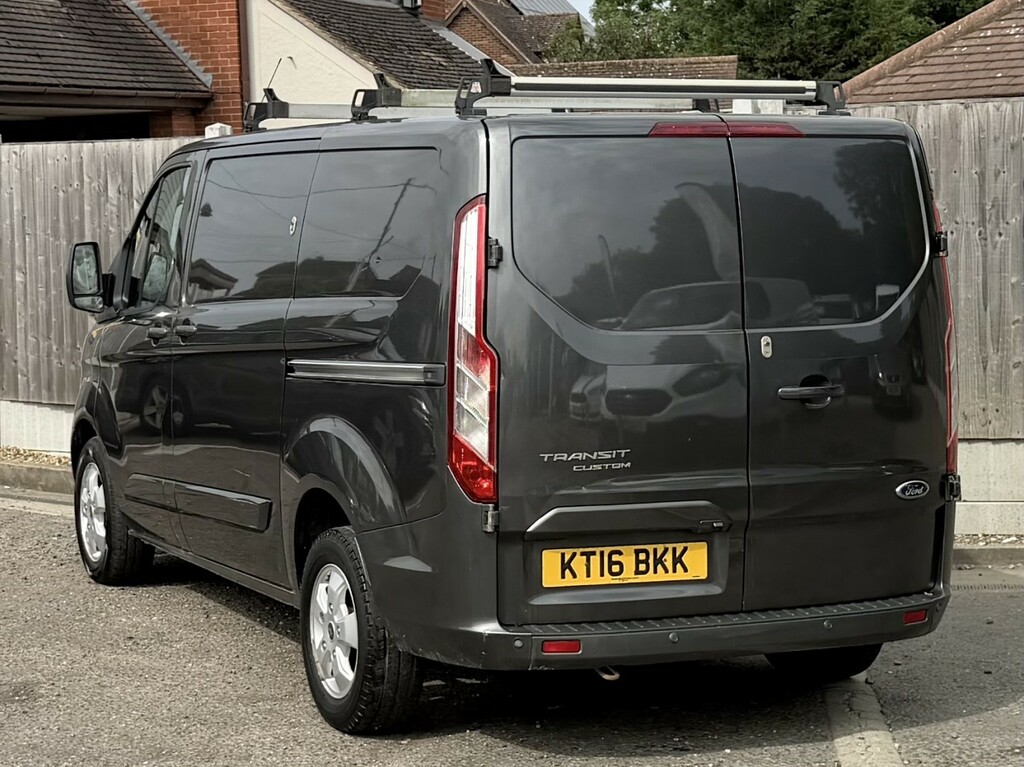 Ford Transit Custom 2.0 Tdci 130Ps G-sport Limited Panel Van Swb L1 H1 Silver #5