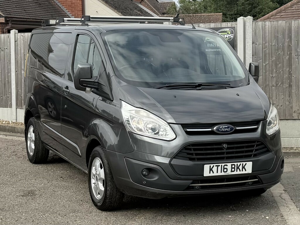 Ford Transit Custom 2.0 Tdci 130Ps G-sport Limited Panel Van Swb L1 H1 Silver #29