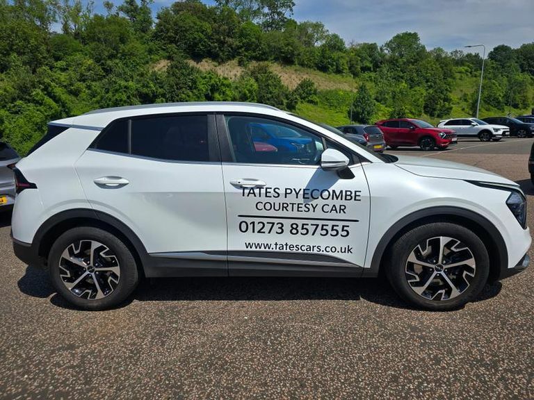 Kia Sportage 1.6T Gdi 157 48V Isg 3 Dct GY75CJZ White #2