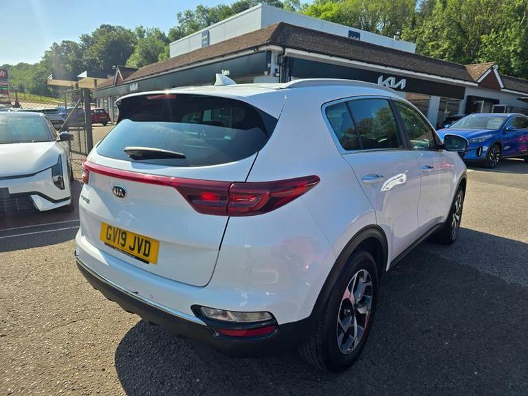 Kia Sportage 1.6 Gdi Isg 2 GV19JVD White #3