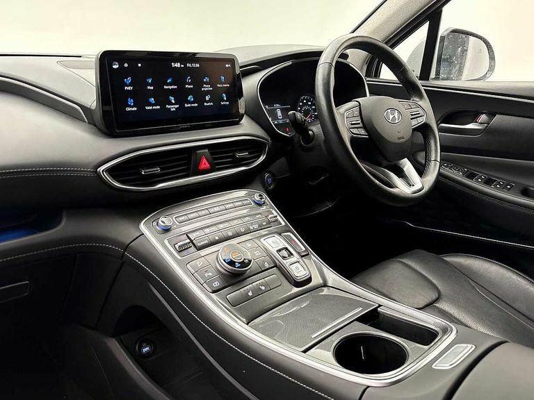Hyundai Santa Fe 1.6 Tgdi Plug-in Hybrid Premium 4Wd Silver #5