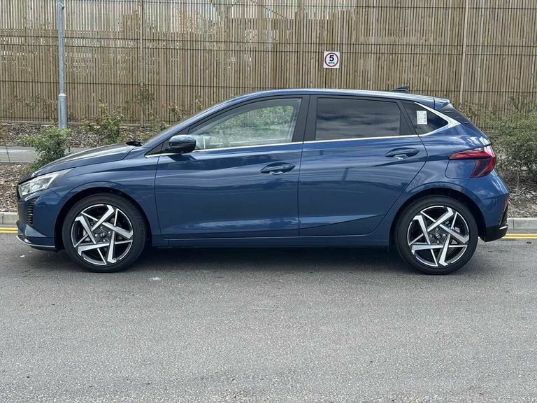 Hyundai I20 1.0T Gdi 90 Tech Line Blue #4
