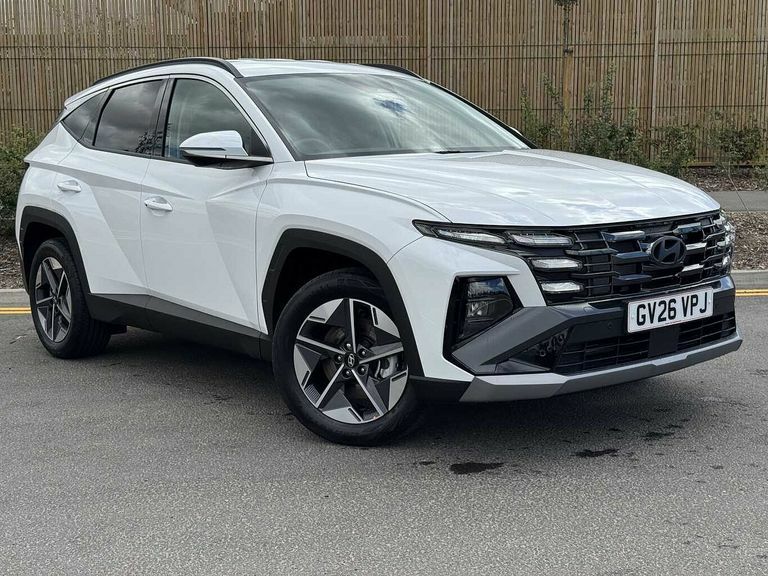 Hyundai Tucson 1.6T 239 Hybrid Premium White